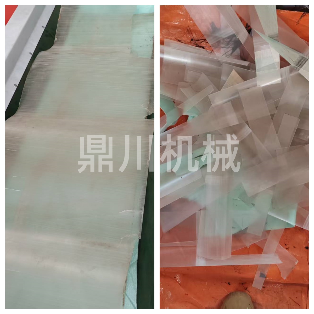 pvc塑料切割對(duì)比
