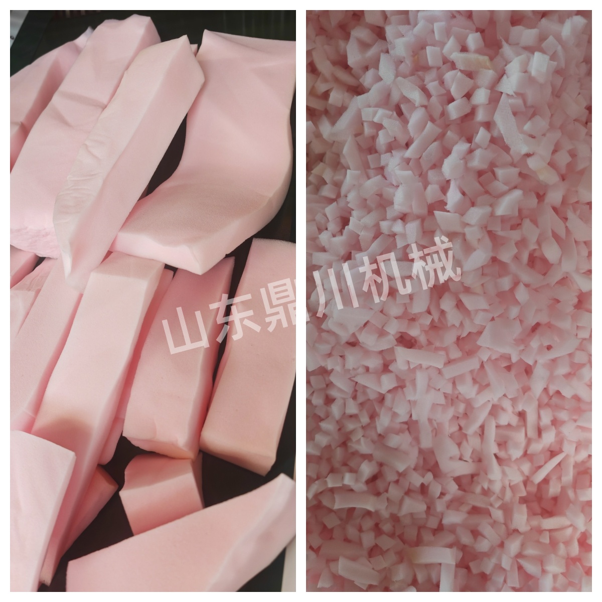 海綿剪切機(jī)對(duì)比