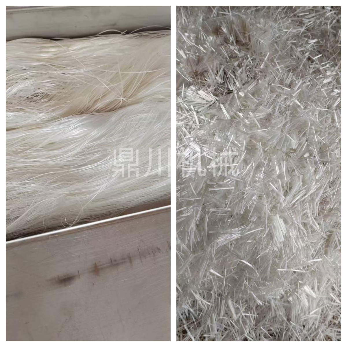 玻璃纖維切斷對(duì)比