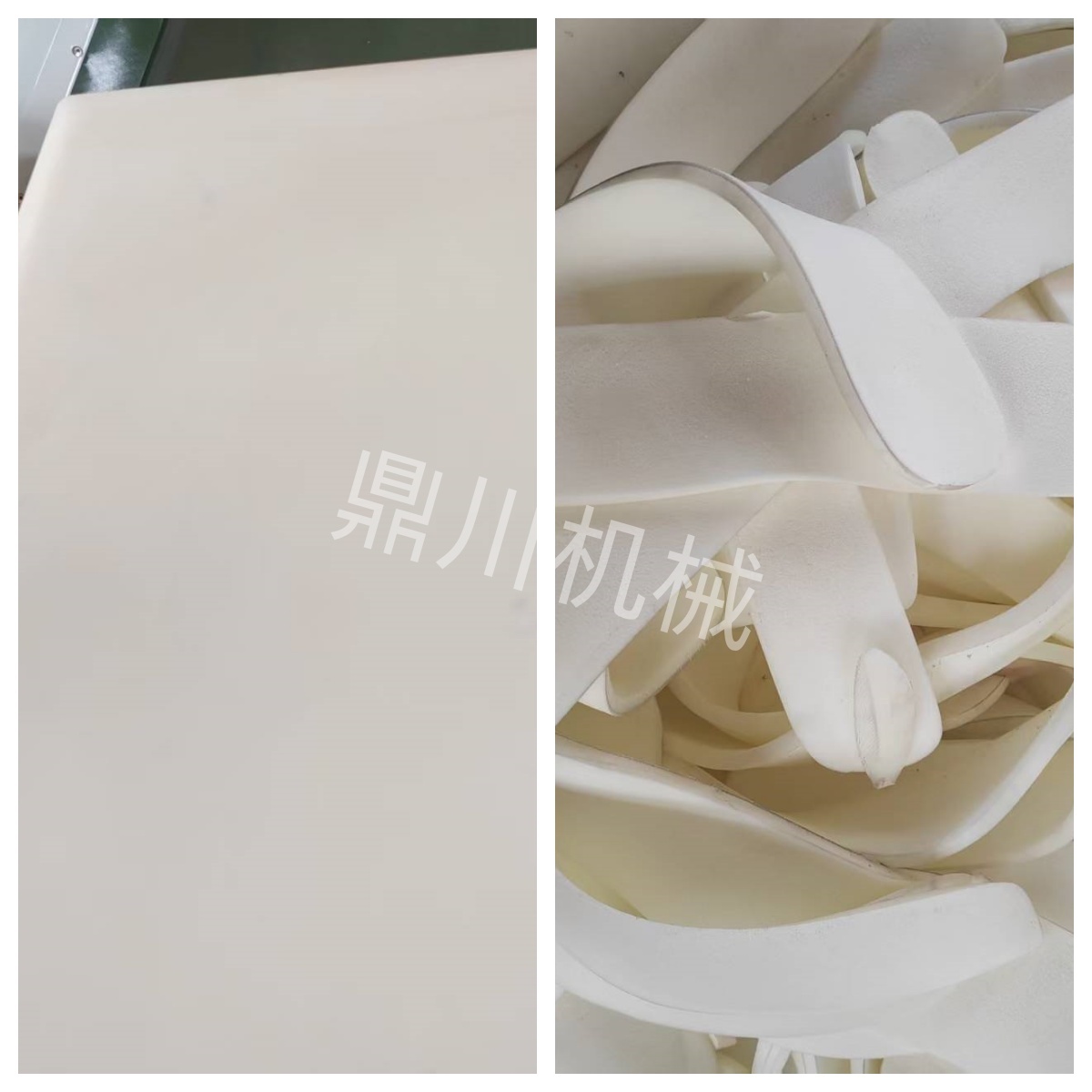 海綿切粒對比